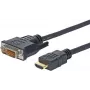 Adaptador de cabo de vídeo Vivolink PROHDMIDVI10 10 m HDMI tipo A (Standard) DVI-D preto