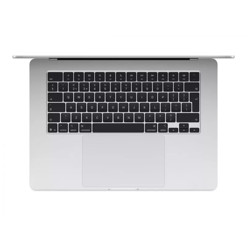 MacBook Air 15, prateado, M4 (10-CPU/10-GPU), 16 GB, 512 GB, alemão, fonte de alimentação 35W Dual USB-C Port, MW1H3D/A