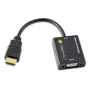 Adaptador de cabo de vídeo Techly IDATA-HDMI-VGA2 VGA (D-Sub) preto
