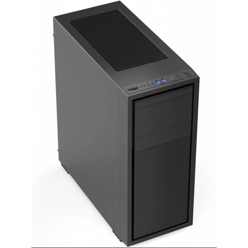 Caixa de computador Gembird Fornax K500 ATX, Midi-Tower, Preta