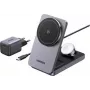 Carregador sem fios UGREEN 3-em-1 25W Modelo 45025 para telefone, auriculares e smartwatch