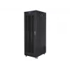 Armário rack Lanberg FF01-8227-23BL 27U armário de chão preto