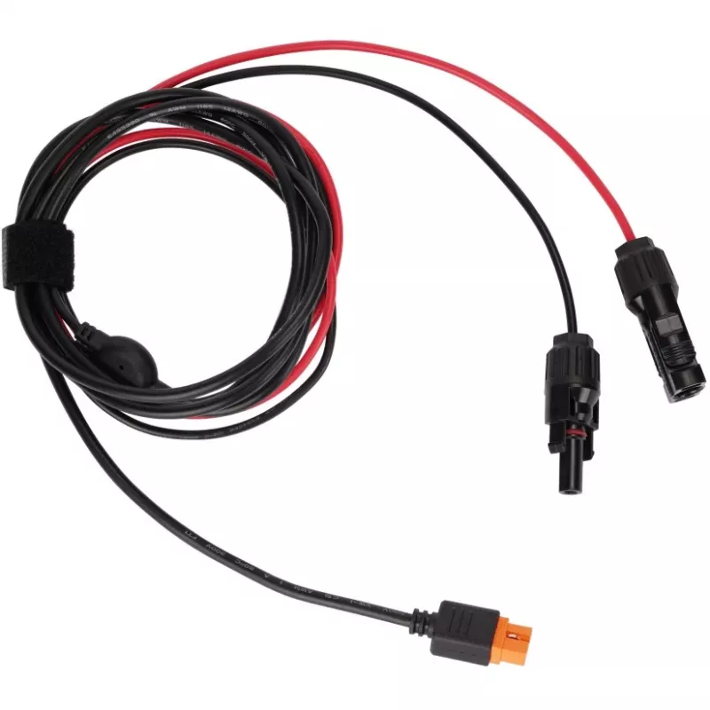 Cabo de carregamento EcoFlow LMC4-XT60I-3.5M Preto Vermelho