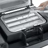 Grelhador elétrico SEVERIN ZB 8190 — grelhador de mesa compacto, modelo ZB 8190