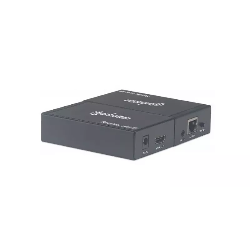 Kit transmissor e recetor AV Manhattan 1080p HDMI over IP Extender