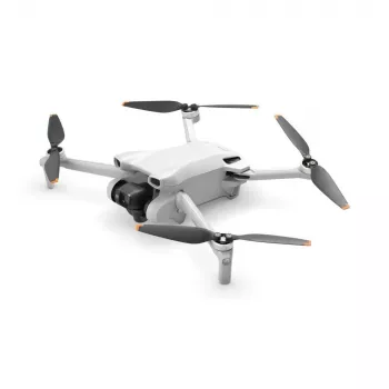 DJI Mini 3 Fly More Combo (DJI RC) drone com câmara, quadricóptero de 4 rotores, CMOS de 12 MP 1/1,3", f/1,7, 4K HDR, até 38 min de autonomia de voo, menos de 249 g, cinzento