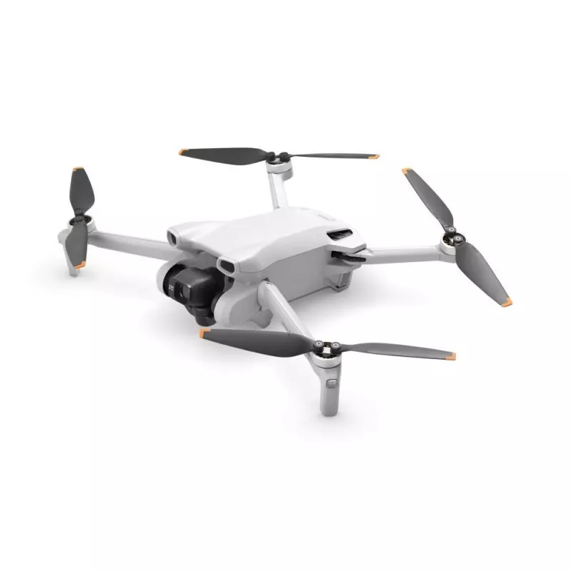 DJI Mini 3 Fly More Combo (DJI RC) drone com câmara, quadricóptero de 4 rotores, CMOS de 12 MP 1/1,3", f/1,7, 4K HDR, até 38 min de autonomia de voo, menos de 249 g, cinzento