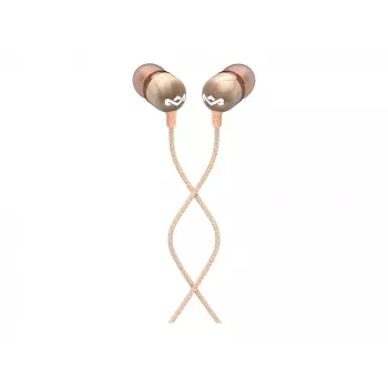 Auscultadores intra-auriculares com fios The House Of Marley Smile Jamaica — intra-auriculares, cabo de 1,3 m, branco