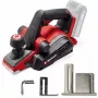 Plaina sem fio profissional TP-PL 18/3 Li BL-Solo, 18 volts, plaina elétrica vermelho/preto, sem bateria e carregador