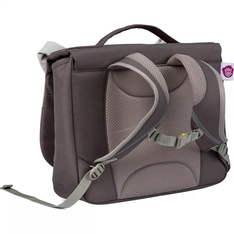 Mochila escolar cão (cinzento)