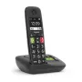 Gigaset E290A Telefone analógico/DECT com identificação de chamadas Preto