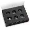 EK Water Blocks EK-Quantum Torque HDC 12 conector pack de 6, G1/4, prateado