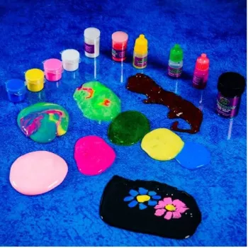 Kit de ciência Liscianigiochi Crazy Science Slime Camaleão 304-PL89246 – conjunto educativo de experiências com slime