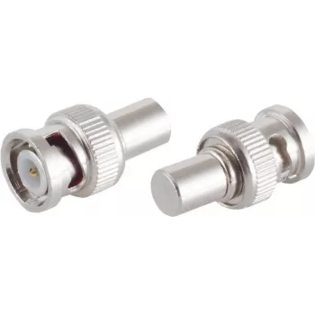 ShiverPeaks S/CONN 98809-1 Ficha BNC com resistência de terminação, 50 Ohm