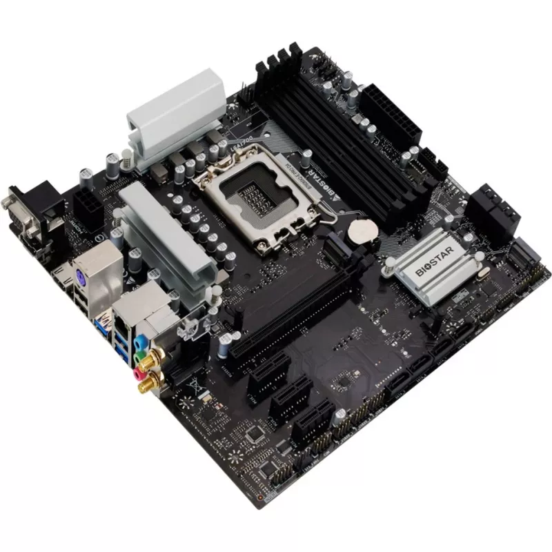 Placa-mãe Biostar B760MX2-E Pro D4 - B760 - Socket 1700 - Micro ATX