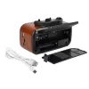 Rádio AM/FM analógico portátil RA16 Solar