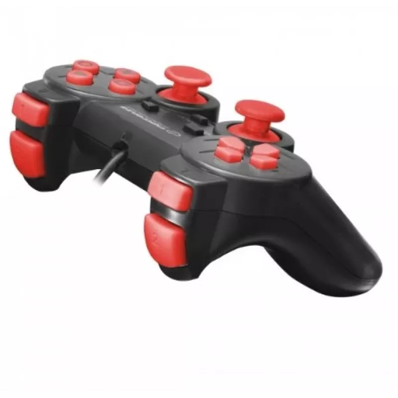 Esperanza EGG106R Comando gaming gamepad PC,Playstation 2,Playstation 3 analógico / digital USB 2.0 preto,vermelho