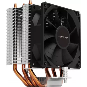 Dissipador de CPU LC-Power Cosmo Cool LC-CC-95-V2 — socket Intel S1151/S1200/S1700, AMD AM4/AM5, preto