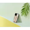Capa de proteção iKins para Apple iPhone 12 Pro Max – padrão de mármore rosa