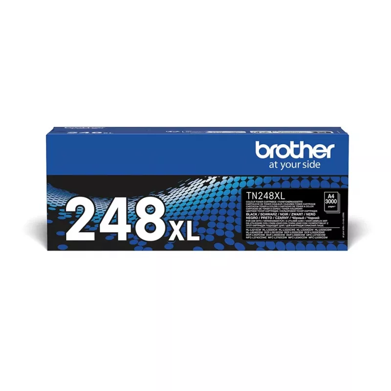 Cartucho de toner Brother TN248XLBK 3000 páginas preto