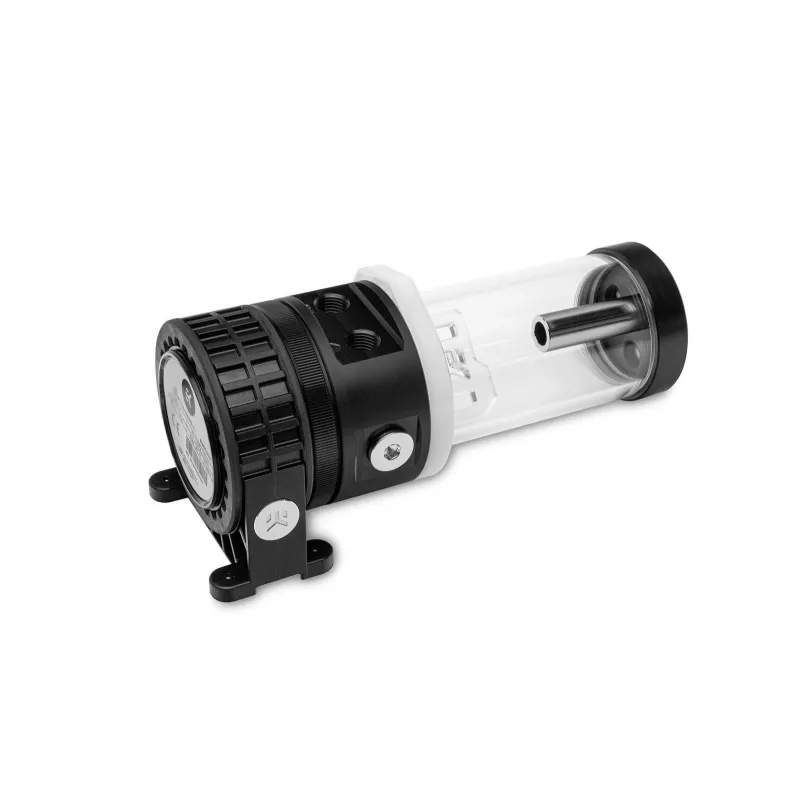 Bomba e reservatório de expansão EK Water Blocks TBE 200 D5 PWM D-RGB acetal aço preto