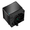 Cooler de CPU a ar DeepCool AK500 ZERO DARK 12 cm preto