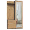 Armário de entrada Top e shop GARD DUO ANT/ART KPL — 2 portas de batente, aglomerado, 1000×350×1800 mm