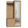 Armário de entrada Top e shop GARD DUO ANT/ART KPL — 2 portas de batente, aglomerado, 1000×350×1800 mm