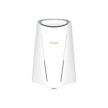 D-Link router 5G NR BE7200 Wi-Fi 7, Wi-Fi 7 (802.11be), Ethernet LAN, 5G, branco, router de mesa