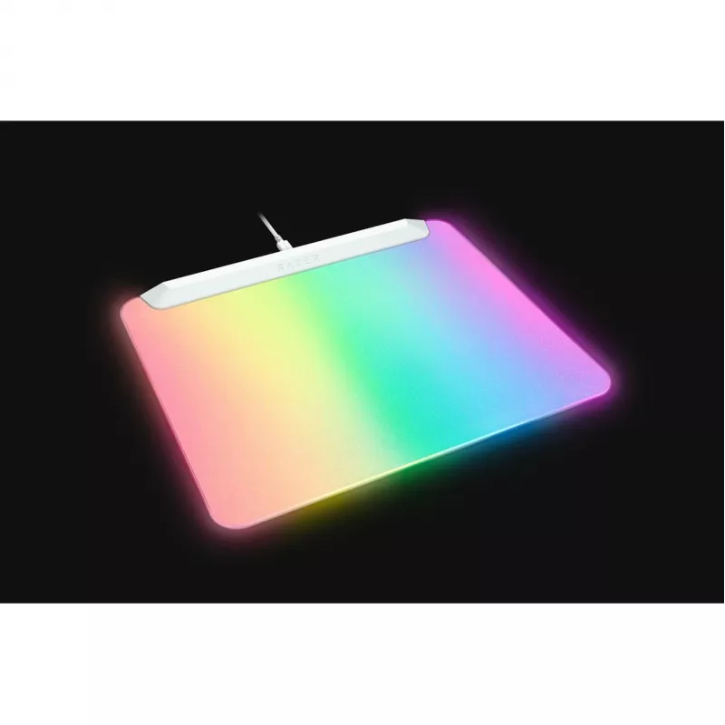 Razer Firefly V2 Pro - Tapete de rato - RGB totalmente iluminado, gaming - branco (RZ02-04920200-R3M1)
