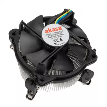 Dissipador de CPU Akasa AK-955A-BV2 para socket Intel T/775, concebido para Pentium 4 até 2,6 GHz