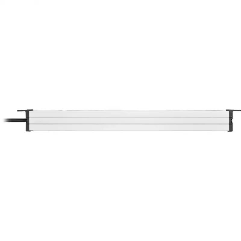 Brennenstuhl 1390007308 - 2 m - 8 tomadas AC - interior - IP20 - alumínio - plástico - preto - prateado