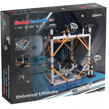 Conjunto de construção educativo Fischertechnik Universal Ultimate 576102 — componentes modulares para aprendizagem e prototipagem