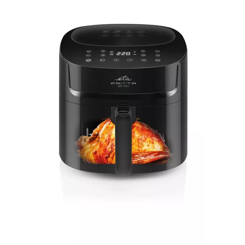 ETA | Fritadeira de ar quente | ETA316890000 Fritta Digi | Potência 1800 W | Capacidade 7,2 L | Tecnologia de ar quente | Preto