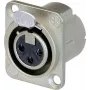 Neutrik NC3FD-LX acessório de conectividade prateado