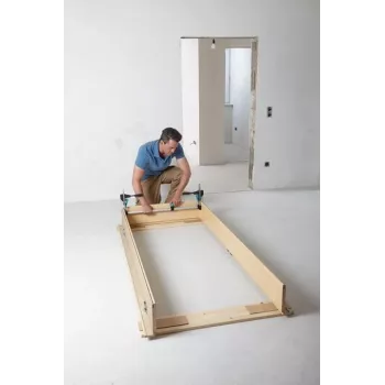 wolfcraft GmbH PRO conjunto de montagem de aros de porta