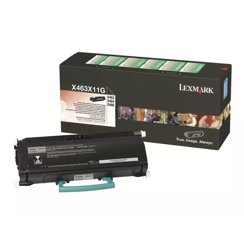 Lexmark X463X11G - toner preto - para X463de, X464de, X466de, X466dte, X466dwe