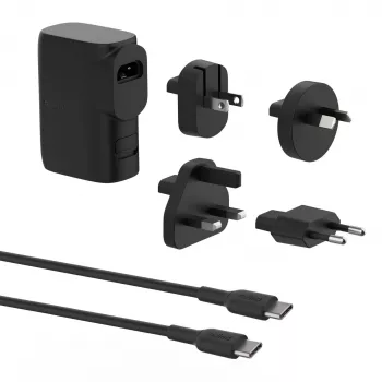 Carregador interior Belkin BPZ003bt1MBK-B6 universal preto carregamento rápido AC