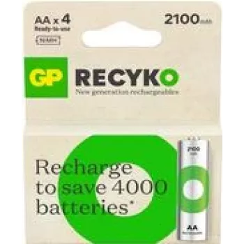 Bateria recarregável AA GP ReCyko Mignon 2100 mAh 1,2 V (NiMH)