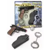 Conjunto de polícia de brincar Pulio 155425/6 com acessórios – figura de role-play e equipamento