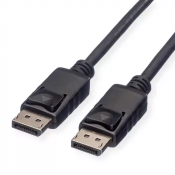 Cabo DisplayPort ROLINE 11445761 1 m preto