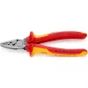 Alicate de cravar combinado Knipex 97 78 180