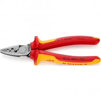 Alicate de cravar combinado Knipex 97 78 180