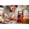 TC-RA 18 Li BT - Solo, rádio de obra Vermelho/Preto, Bluetooth, sem bateria e carregador