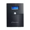 PowerWalker VI 3000 SCL FR UPS line-interactive, 3000 VA / 1800 W, 4 tomadas tipo E, LCD, USB