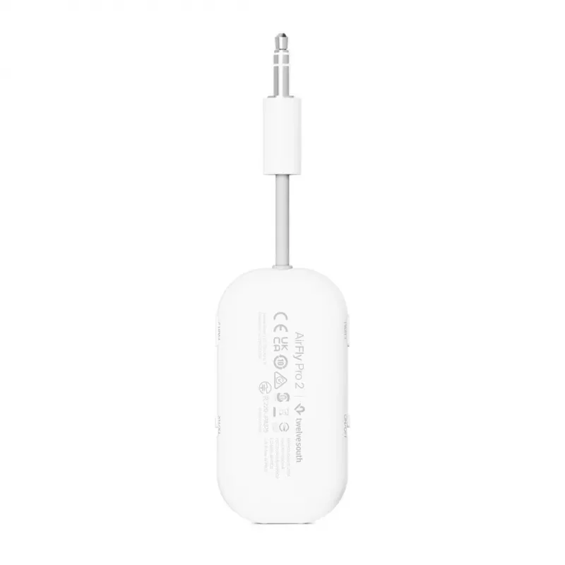 Twelve South AirFly Pro 2 adaptador de áudio Bluetooth, branco