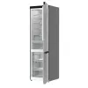 Gorenje NRB620E61X4WFE frigorífico combinado, de instalação livre, NoFrost, 413 l (283 l frigorífico + 130 l congelador inferior), ecrã eletrónico, iluminação LED, classe energética E, aço inoxidável