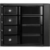 Caixa externa SilverStone SST-FS304-12G 3,5 polegadas, 4 baías – preto