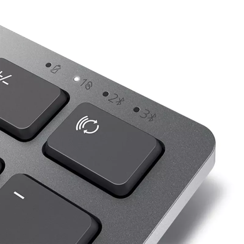 Conjunto de teclado e rato sem fios Dell KM7321W Titan cinzento com pilhas incluídas