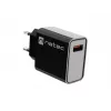 Natec Ribera NUC-2058 carregador de parede, 18 W, 1x USB-A, até 3 A, Quick Charge 3.0, Samsung AFC, Huawei FCP/SCP, preto
